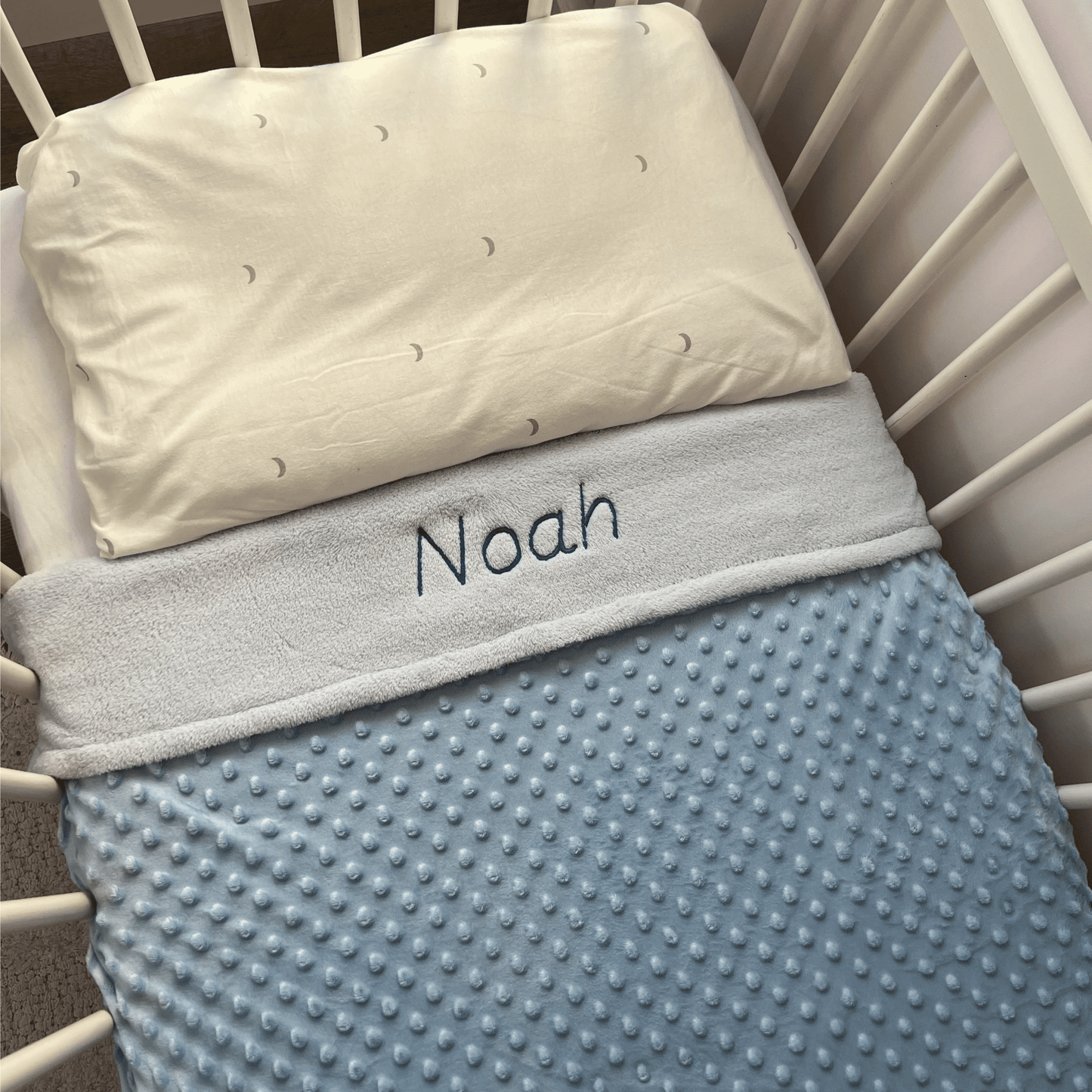 Personalized Crib Blanket with Name